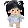 niannyyhouse Bambola di Peluche da Ragazza umanoide da 20 cm, Senza attributo, Corpo Normale indossabile, Abbigliamento da Indossare Come Regalo (a-36 Senza Scheletro)