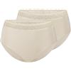 Triumph Feel of Modal Midi 2p, Slip Donna, Creamy Dream, M (Pacco da 2)