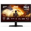 AOC G4 Q27G42ZE Monitor PC 68,6 cm (27") 2560 x 1440 Pixel Quad HD LCD Nero, Rosso [Q27G42ZE]