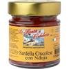 sapori mediterranei Sardella Crucolese con Nduja Calabrese 200 g - Box Giù in Calabria - Specialità Artigianale di Crucoli, Conserva di Sardine e Peperoncino, Prodotto Tipico Calabrese