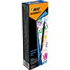 BIC Intensity Fineliners, Pennarelli Punta Fine Blu, Punta in Feltro (0,4 mm), 12 Unità, Cancelleria per Appunti, Scrittura Creativa e Disegno