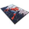hermet Tappeto con Antiscivolo Spiderman per Cameretta, Stampa Digitale, Misura cm.80x120, Pesonaggi Disney Marvel