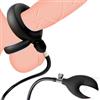 SNOWSEXY Anello Gonfiabile per il Pene Uomo il pene in silicone con Pompa SM