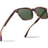 Carfia Vintage Polarizzati Occhiali da Sole da Uomo Protezione UV400 CA5354