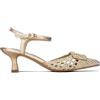 XTI - Scarpe da Salone Donna Oro - Scarpe comode e Versatili - Moda Casual - Modello 14543102 (Misurare 41)