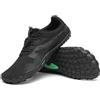 SAGUARO Barefoot Shoes Uomo Scarpe Barefoot Donna Scarpe Minimaliste Scarpe a Piedi Nudi Antiscivolo Scarpe Trail Running Traspiranti Scarpe Dita Stile: 3 Nero EU Gr.48