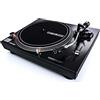 Reloop RP-1000 MK2 - belt-drive per DJ e hifi, 33 1/3 e 45 giri/min, illuminazione ad ago estendibile, tonalità di precisione con intervalli selezionabili di +/-10%, nero