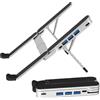 Docking station per laptop ergonomico compatto con base antiscivolo in silicone