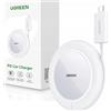 Ugreen Cd245 40123 Caricabatterie wireless Qi / Magsafe 15W con cavo Usb-C - Bianco