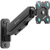 ONKRON Supporto TV mobile ONKRON G120-B, regolabile, 13-34 pollici, Nero