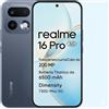 REALME SMARTPHONE REALME 16PRO 5G 8/256GB DISPLAY OLED 6,78" PEBBLE GREY - 631011007582 NO ALIMENTATORE