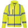 Portwest S428YERM Giacca Softshell ad Alta Visibilità, Giallo, Medium