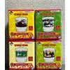Bandai Ichiban Kuji DONKEY KONG Silhouette Glass Cup Collection set di 4 japan NUOVO