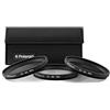 Polaroid Neutral Density (ND) Pro-Grade 3-Piece Photography Filter Set Filtro per Fotocamera a Densità Neutra 40.5 mm