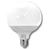 JANDEI - Lampadina LED globo 270º, G120, filettatura E27, 18W (equivalente a 140W) 3000K, 1800 lumen (Bianco caldo)