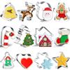 FINEVERNEK 12 PCS Formine Biscotti Natale Stampi Biscotti Natale, Tagliabiscotti Natalizi in Acciaio Inox, Stampini per Biscotti Con Fiocco Di Neve, Albero Di natale, Renna, Omino Di Pan Di