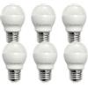 FEILEMAN Lampadina E27 LED bianco caldo ultra luminoso 8W (sostituisce 70W) 880LM 2700K, G45/P45 Golf lampadina a risparmio energetico G45 Mini globo lampadina non dimmerabile, 6 Pack