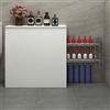 GBPLDMAQ Copritermosifone Moderno Bianco, Copritermosifoni Design Schermante per Soggiorno, Bagno, Mobiletto Decorativo per Termosifone con Ripiano Superiore(60x70x15cm/24x28x6in)