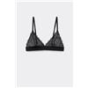 Tezenis Reggiseno Triangolo Pizzo Riciclato Lisbon Donna Nero