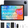 Easerush P10 Android 16 Tablet 10 Pollici in Offerta,48GB+128 GB/2TB-Grigio