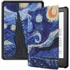 SATURCASE Custodia per Amazon Kindle 2019 rilasciato (10a generazione), bella custodia a libro in pelle PU ultra sottile e leggera con funzione di accensione/spegnimento automatico (KN-7)