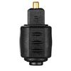 Jeimay Nuovo Adattatore Audio ottico da Jack Femmina da 3,5 mm a Maschio Toslink Digitale