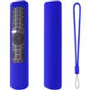 Generic Custodia protettiva in silicone per telecomando TV Voce Xiaomi Mi TV P1 50 43 P1E Q1 75 Q1E 55 XMRM-19 (blu)