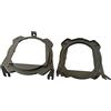 Electric House Supporti Altoparlanti auto Adattatori casse acustiche Posteriori 130mm compatibili per Opel Corsa B 1993>2000 C 2000>2007