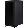 LINK Armadio Rack 19 per RETI 27U (A) 1388 (L) 600 (P) 800 mm. Colore Nero Porta Vetro