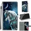 KENHONER Custodia per Samsung Galaxy S23 Ultra, Lupo