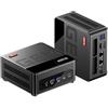 AOOSTAR GEM12 Max 8745HS Mini PC, Ryzen 7 8745HS PC da gioco, 24GB DDR5 RAM 1TB SSD PCIe 4.0, Mini Desktop Computer con USB4, 4K HDMI2.1, DP1.4, WiFi6, BT5.2, Doppia 2,5G LAN per scuola/casa/ufficio