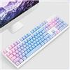 Gliging Keycap Viola Gradiente 104 Tasti PBT Profilo OEM Spessi Keycaps per Cherry MX Interruttori di Tastiera Meccanica 61/64/84/87/104/108 Layout