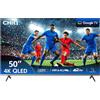 CHiQ U50QST Smart TV 50 QLED 4K Google TV Gaming