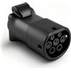 VOBOR V2L Adattatore per XPeng EV, 3,5 kW, 16 A, Schuko da veicolo a carico, IP54, impermeabile, spina di scarica da campeggio, adattatore tipo 2 su Schuko, solo per auto elettriche XPeng (spina UE)