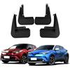 CUTSKY Auto Paraspruzzi per Toyota C-HR/IZOA 2017 2018 2019 2020 2021 2022 2023, Anteriore Posteriore Paraspruzzi Paraschizzi Pneumatico Accessori Protezione