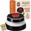 MAGIC SELECT Luce di emergenza V16 | Geolocalizzazione, segnalazione stradale, luce arancione lampeggiante 360 gradi, base magnetica, 3 batterie AA incluse