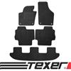 TEXER Tappetini Spessi Gomma per Auto, Tappetino Guidatore, colore: antracite/grafite/grigio scuro SE/ALH7Y10/B/C4085A