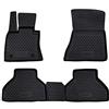 Element Tappetini in gomma antiscivolo premium personalizzati per BMW X5 E70, 2007-2013, 4 pez.
