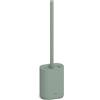 stardis Pure - Scopino per WC in silicone opaco, compatto, antibatterico, colore: verde