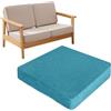 Generic Cuscino da Ufficio in Memory Foam 35x35x10cm (13,8x13,8x3,9in) Cuscino Quadrato per Sedile Esterno Cuscino Quadrato Spesso per Pavimento Interno Riempimento Spugna ad Alta densità Fondo Anti