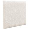DHOME Pannelli Imbottiti Esclusivi Serie Luxury Edition Autoadesivi per Parete Acustici Fonoassorbenti Protezione dagli Impatti Testiere Decorazione Casa Camera da Letto (Ethnic White, 60x60cm)