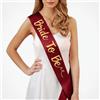 MINXLTD Fusciacca in Raso Personalizzata Futura Signora Sposa, Nome Personalizzato Regalo di Nozze Addio al Nubilato, Fasce for La Madre della Sposa, Bomboniere for Addio al Nubilato Galline