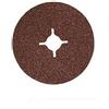 Silverline 583260 Set 10 dischi abrasivi in fibra 115 x 22,2 mm