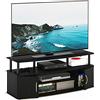 Furinno Porta TV Fino a 50 Pollici, Legno, Brown, Stand