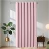Joydeco Tende Oscurante per Interni 1 Pezzi L 132 x A 210 CM, Tenda Porta Termiche Isolante con Occhielli per Soggiorno e Camera da Letto Moderne, Rosa Chiaro
