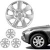 VEVOR Set di Copricerchi per Auto 4 pezzi, Copriruota per Cerchi R16 Ricambio Originale Compatibile con Hyundai, Chevrolet, Ford e Honda, Set Copertura per Cerchi Auto 7 Raggi, Protezione Manutenzione