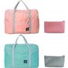 JSTHHTT 2 Pcs Bagaglio a Mano Borsone da Viaggio Sottosella Pieghevole Borsa da Cabina Borsa Aereo Borsa Palestra, Borsa Viaggio Donna, Pieghevole a Tracolla Grande Leggero Valigia a Mano Sportiva