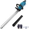 Roadtime Tagliasiepi a batteria compatibile con batteria Makita da 18 V (senza batteria), tagliasiepi elettrico brushless con lama da 50 cm, testa girevole a 180° e sistema di lubrificazione, diametro massimo