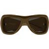Saint Laurent Occhiali da Sole SL 902 HOWL 006 Marrone/Marrone Scuro Unisex 63/20/130