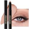 Erinde Ombretto Opaco, Waterproof & Long Lasting Matt Eyeshadow Stick, Evidenziando Pigmentato Lucentezza Ombretti in Crema, Trucco Occhi Liscio e Miscelabile #03